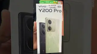 📱🥳Vivo Y200 Pro.5G Green🩵!!#new #trending #unboxing #ytshorts #viral #5g #youtubeshorts #vivo