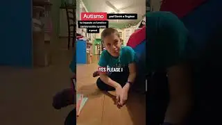 Autismo e l'inglese imparando un fumetto a memoria 