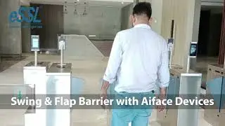Swing & Flap Barrier With Ai-Face Devices Installed By Edge Technology (Godrej,Callosum,Sion)