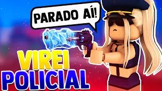 I BECAME A COP IN MM2 AND ONLY PLAYED AS SHERIFF! [ROBLOX]