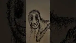 scribbleart  #shorts #scribbleart #coratcoret #art #drawing #pendrawing #sadart #darkart #gambar