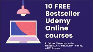10 Free Online Udemy paid courses || Photoshop || Kotlin || MongoDB || G-Cloud || Flutter || AJAX