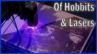 Using Lasers To Make A Hobbit Dinner Tray