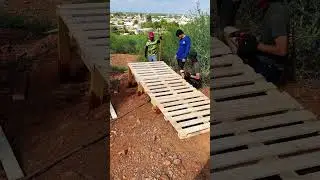 ASÍ SE CONSTRUYE UN DROP #mtb #ciclismomtb #shorts