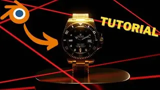 Making a Cinematic Watch Render in Blender - TUTORIAL