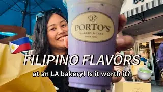 Filipino Food Hits Porto’s Bakery?! My Honest Review 🇵🇭