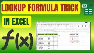 How To Assign Grade By Using Lookup Function In Excel Sheet