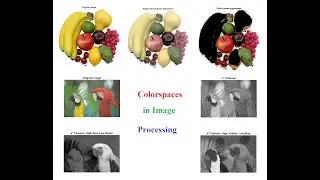 Theory of Color-spaces in Image Processing and MATLAB Code