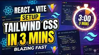 How to setup tailwind in react/vite app