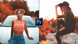 Autumn Color Effect | Photoshop Tutorials | Photo Effects + FREE ACTION FILE