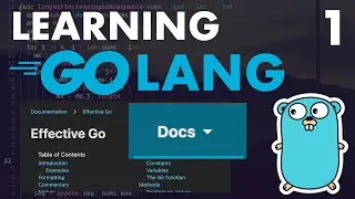 THIS LANGUAGE'S SYNTAX IS NOT OKAY ~ LEARNING GOLANG PT 1
