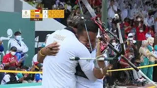 Indonesia vs Thailand | Recurve Men Gold Final | Archery Asean Para Games Solo 2022