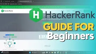 How to participate in hackerRank challenge with link | Guide for Beginners | Tech-o-Nicks