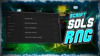 [OP] Sol's RNG Script Hack | Auto Collect ALL Auras | Auto Find Item & MORE!