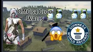 Highest Gloo Wall World Record in Ranked Match - Garena Free Fire.#shorts