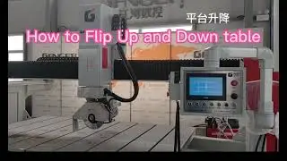 How to Filp Up and Down working table(tilting 85 degree)