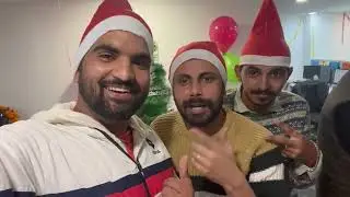 Pre Christmas celebration in office |  City Mall Patiala | Vlog26