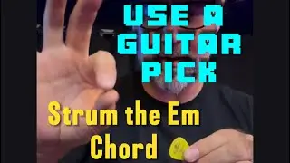 How to use a guitar pick | Strumming Guitar Lesson
