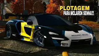 PLOTAGEM PARA MCLAREN SENNA CAR PARKING!!!