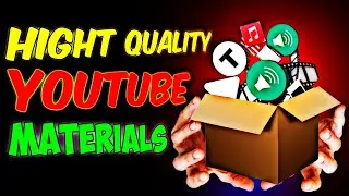 How to Get HIGH-QUALITY FreeEditing Materials for Youtube Videos!