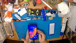 honor 8a jat-lx1 замена тачскрина  OCA \  touch screen replacement OCA