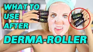 WHAT PRODUCT IS THE BEST TO BE USED WITH DERMAROLLER FOR BETTER RESULTS 