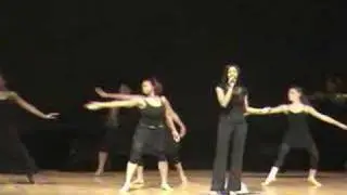 Charie Jones with A.R.T. Dancers