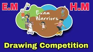 Pariksha pe charcha & Exam warriors drawing competition for IX to XII @modikasundayvlogs9920