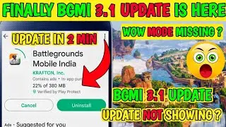 🔥 How To Update Bgmi 3.1 Version /Bgmi 3.1 Update Option Not Showing /Bgmi Me 3.1 Update Kab Aayega