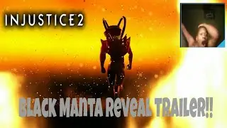 Injustice 2 Black Manta Reveal Trailer REACTION!!! BEST OUTRO