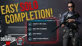 EASY Tier 3 Storm the Castle Mission Completion for Act 3 | Call of Duty MW3 Zombies