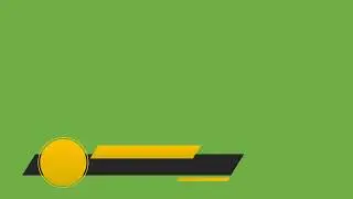 🎬 Lower Third Green Screen Template | Professional Name Tag Overlay