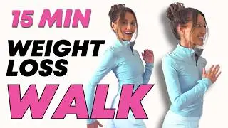 15 Minute Walking Exercise for Weight Loss | Walk at Home for your Weight Loss Journey