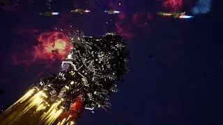 Skalgrim Mod 2021: Vulkans Flame - Salamanders vs Orks - Battlefleet Gothic Armada 2
