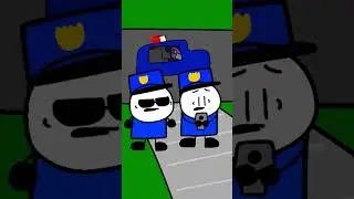 It’s the police (Animation Meme) #shorts