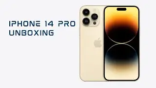 Gold iPhone 14 Pro Unboxing!