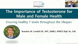 The Critical Role of Testosterone in Male and Female Health and Why We Have an Epidemic of 