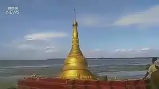 Buddhist temple went under water, appeal to Buddhists