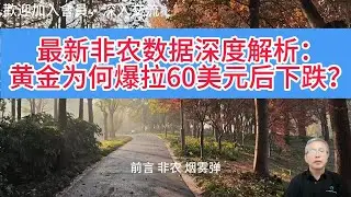 非农“烟雾弹”引爆黄金惊魂夜！急涨60美元后跳水，4300关口多空血战升级！非农数据背后的降息密码，投资者该如何布局？这些利空因素不可忽视！