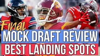 Final 2022 NFL Mock Draft Review & Best Landing Spots for Fantasy Football