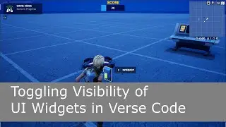 Trying to Toggle Visibility of a UI Widget in Verse Code (see description for latest update)