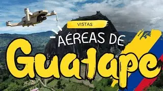 Impresionantes Vistas Aéreas de Guatapé y la Piedra del Peñol en Drone | Explora Colombia