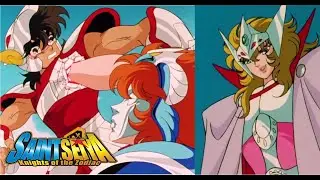 MARIN KILLED SEIYA ?? | FULL FIGHT PEGASUS SEIYA VS LIZARD MISTY PART 1 SUBBED ENGLISH | SAINT SEIYA