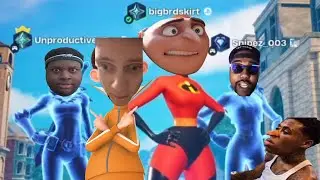 Fortnite and AI calling (Vector, EDP, Gru, Kanye East, Quadingus Dangle)