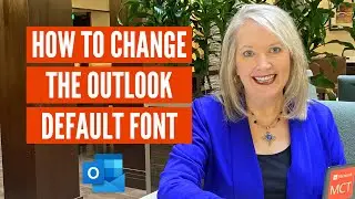 Time-Saving Quick Trick to Customize the Standard Outlook Font