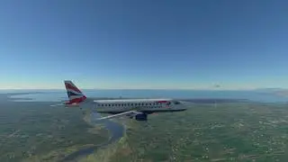 Microsoft Flight Simulator XBOX SERIES X EMBRAER ERJ 170 LATI to LAGJ