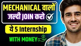 Boost your Engineering Career by 5 Free Internship: Mechanical & Electrical,  Free Certification