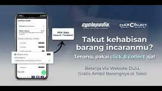 Belanja Sepeda Tanpa Harus Ngantri? Bisa Banget Pakai Fitur Click & Collect di Cyclopedia!