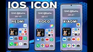 ICON PACKS IOS PARA SEU XIAOMI, POCO E REDMI SEM ROOT