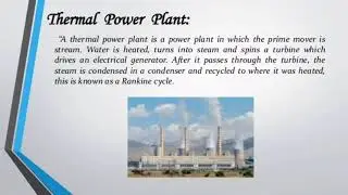 Thermal Power Plant | Boiler | Economizer | Turbine |